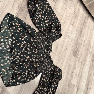 Floral Print Women's Blouse